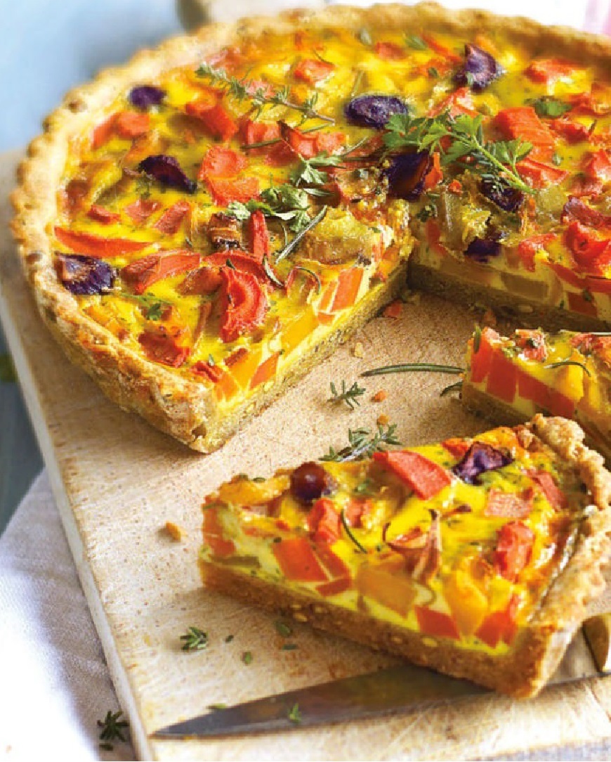 Quiche aux carottes Khww