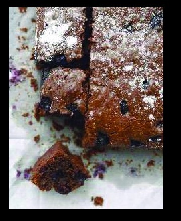 Brownie aux myrtilles Ueqt