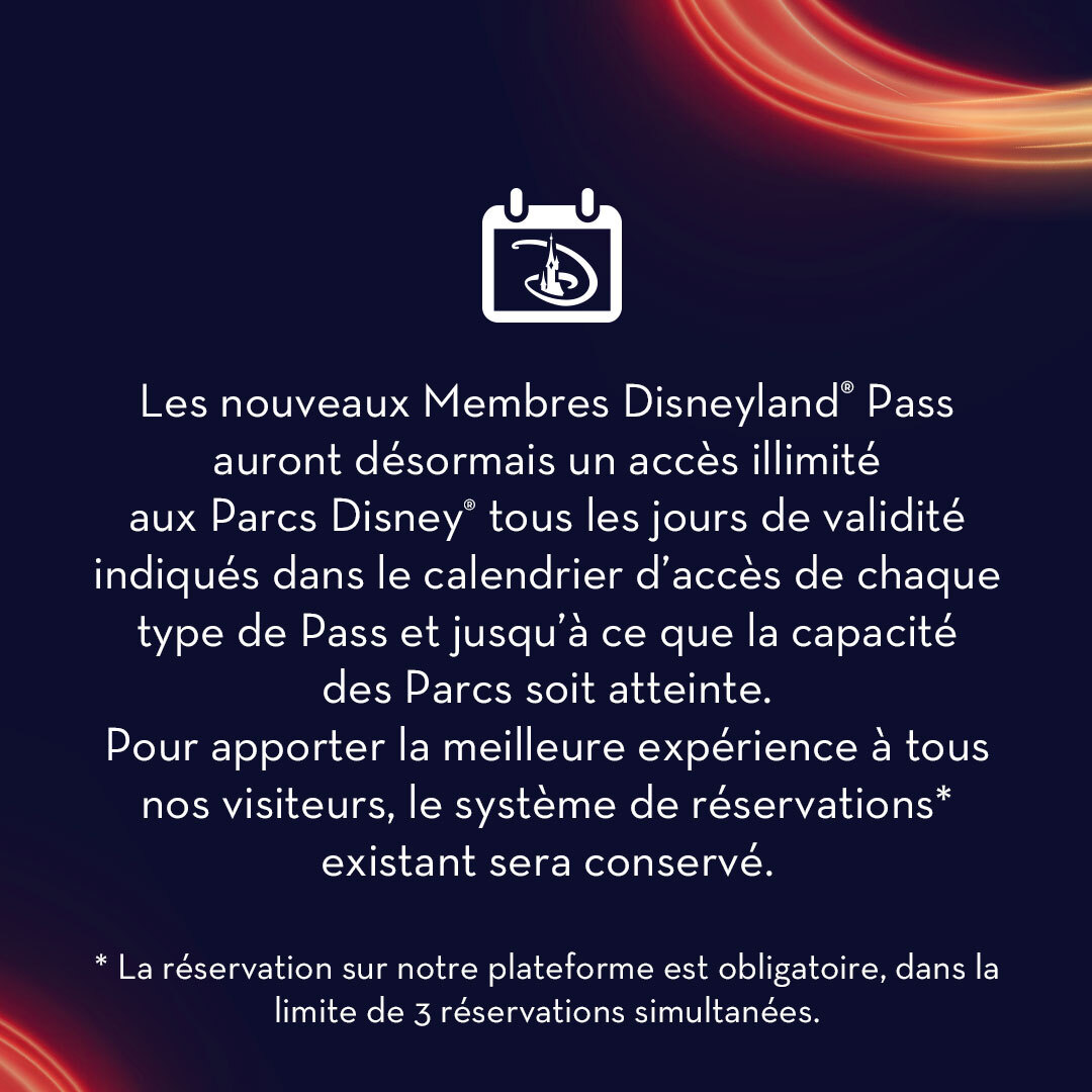Nouvelle Gamme de Passeports ... Disneyland Pass  62fj