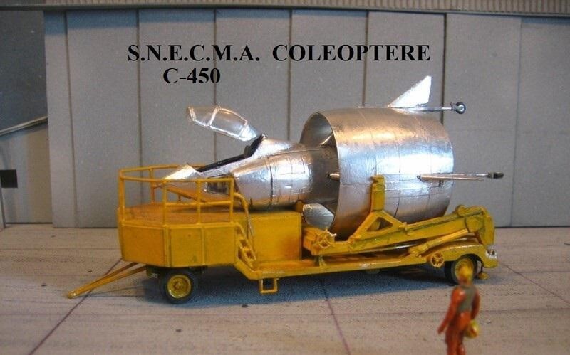 1/72 - SNECMA C-450 COLEOPTERE - Mach 2 Dz4g