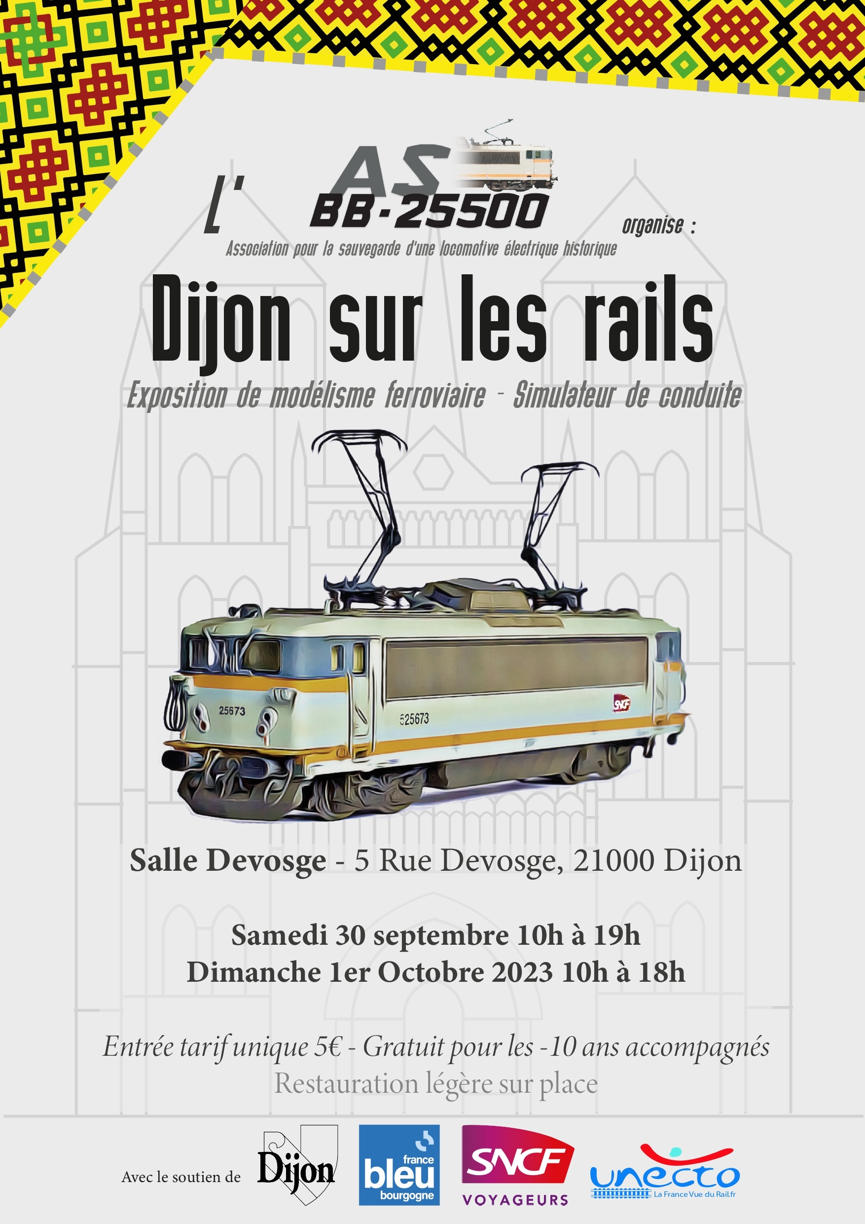 [21] (30 sept 1er oct 23) DIJON : Dijon sur les Rails ! Zlyq