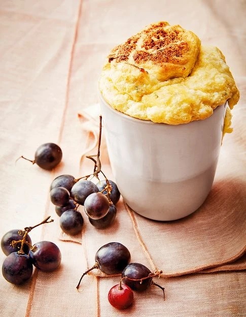 Soufflé roquefort/raisin Pm3a