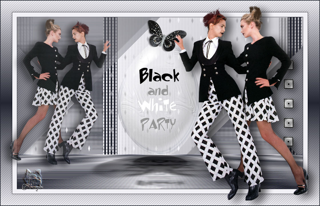 Black and white Party Bvud