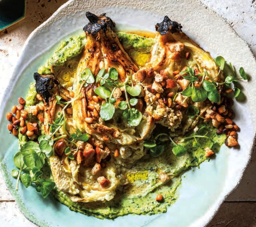 Aubergines grillées à la libanaise Inqo