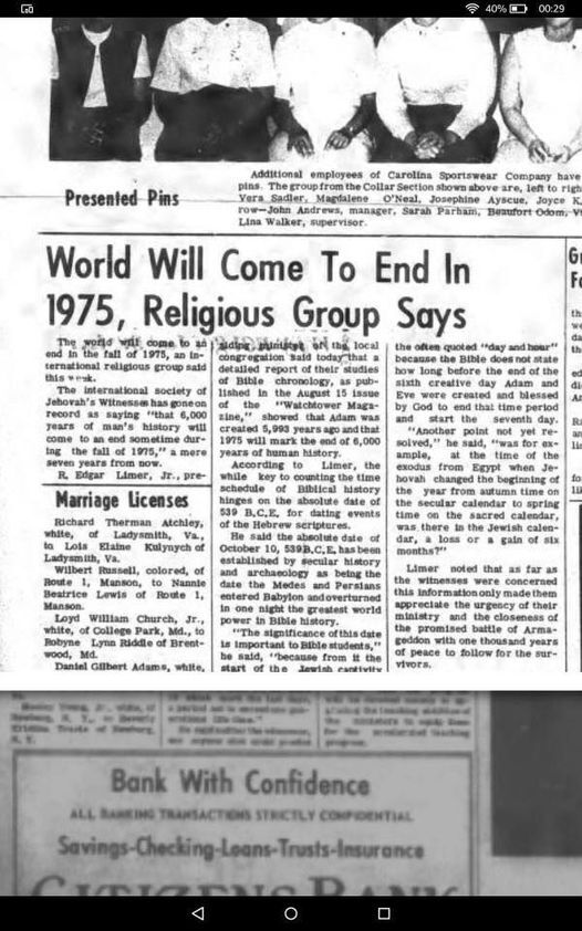 La Watchtower nie encore avoir annoncé la fin du monde en 1975 - Page 3 Bvtf