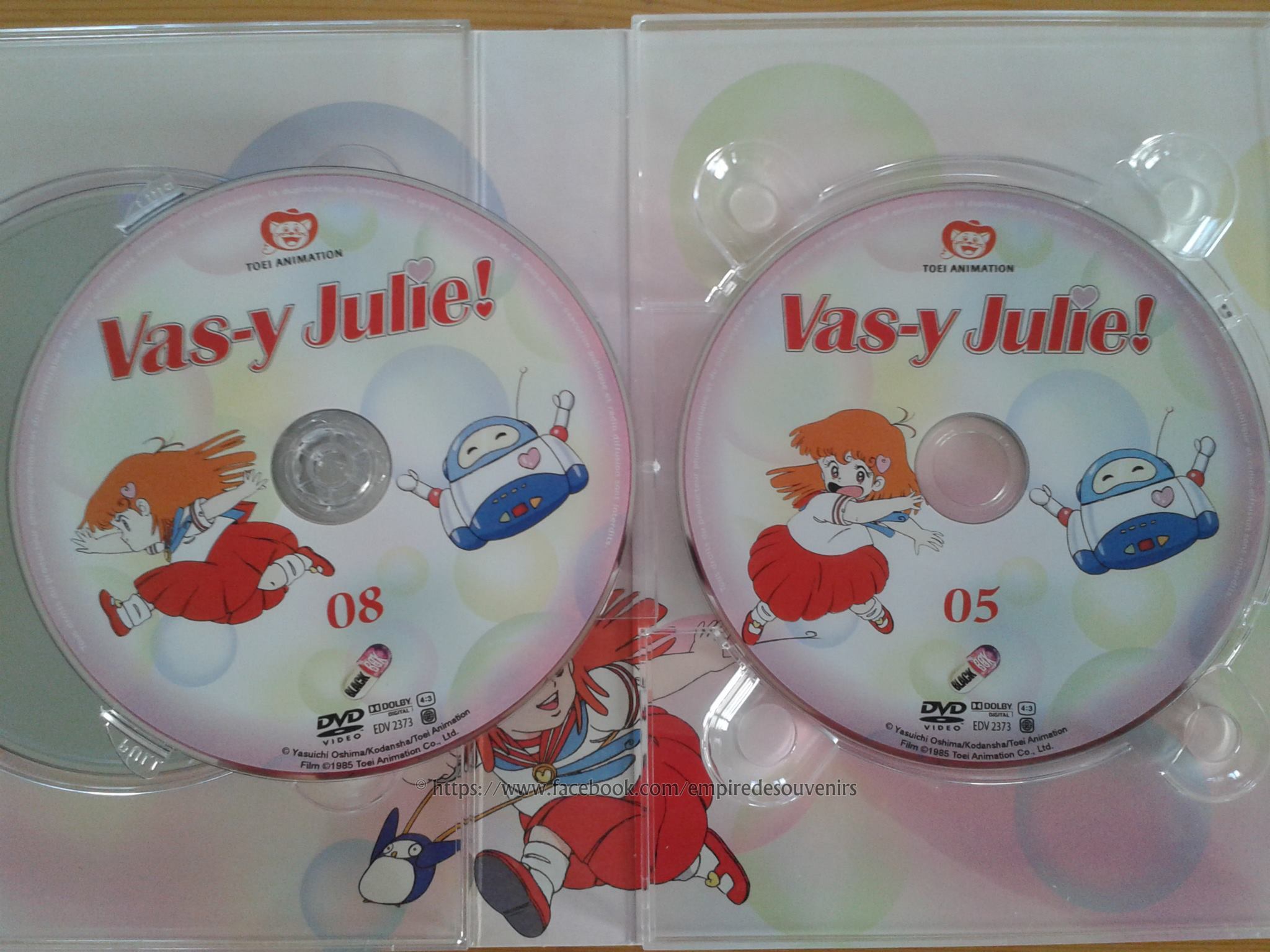 [Black Box Editions] Vas-y Julie test DVD D478