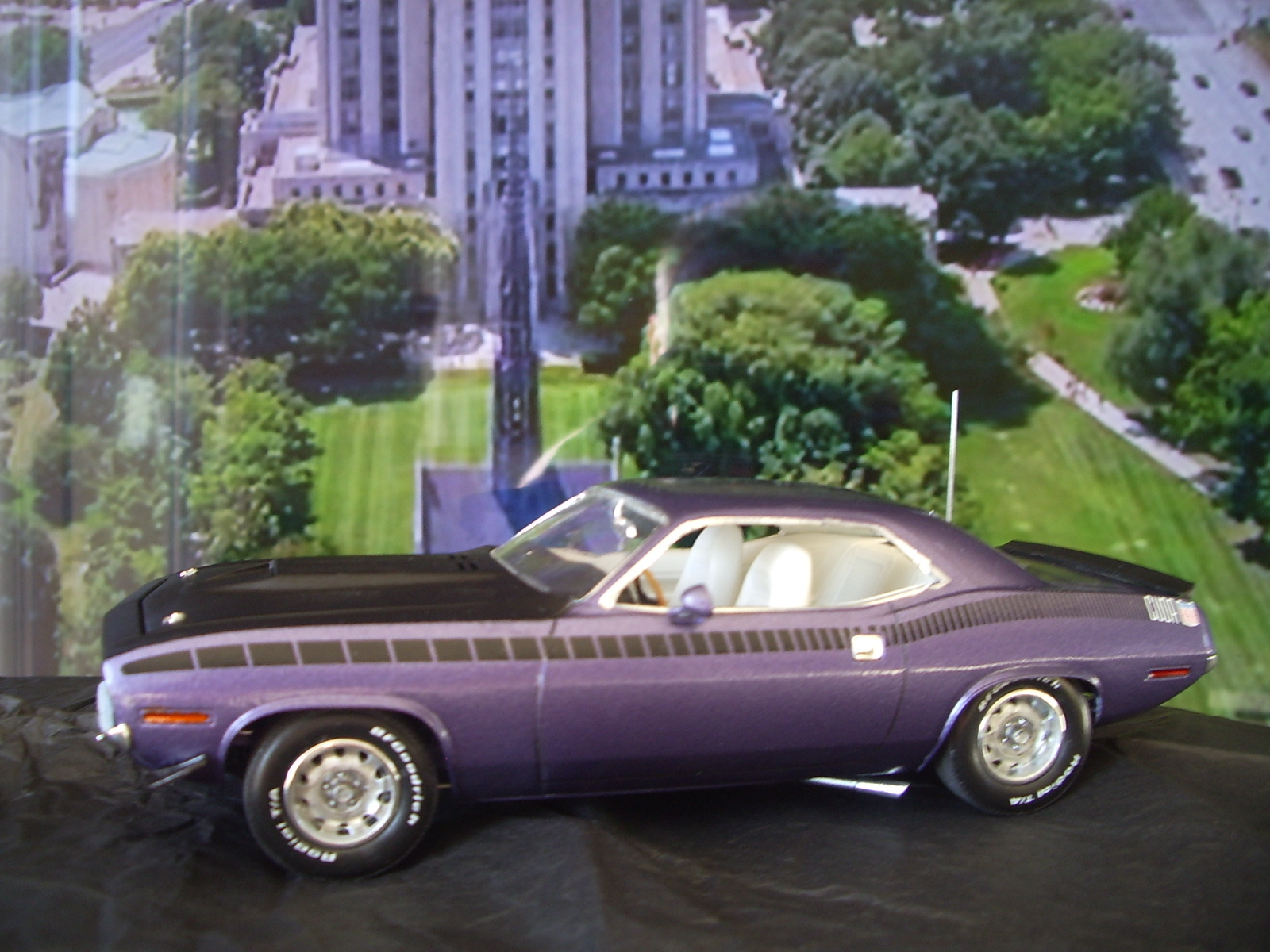 Plymouth Cuda AAR 1970 de chez revell au 1/25 Vwjr