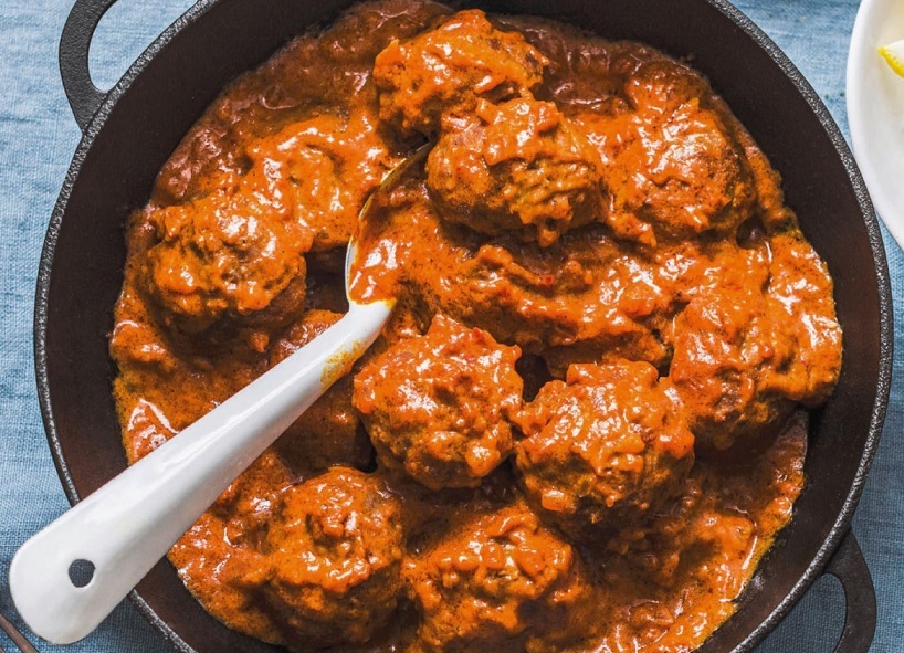 Boulettes de lentilles, sauce curry X8eg