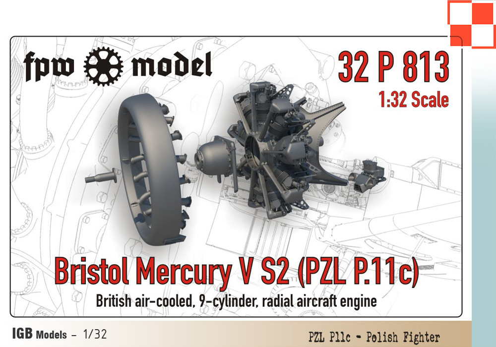 [IBG Models]  1/32 - PZL P.11c Polish Fighter  (p11c) 40fo