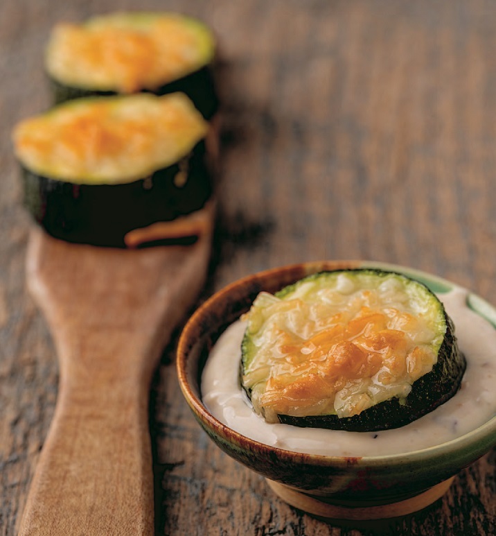 Courgette au citron et au parmesan H48y