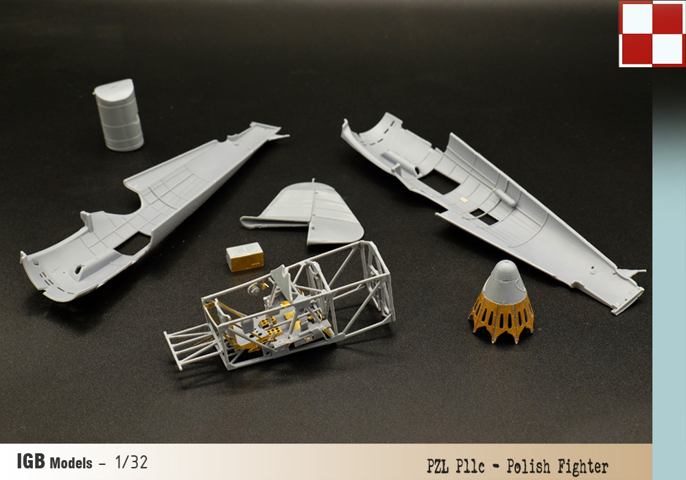 [IBG Models]  1/32 - PZL P.11c Polish Fighter  (p11c) Y1ec