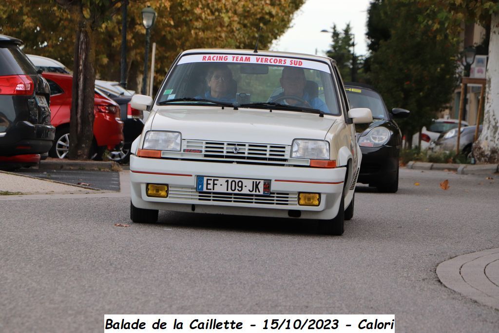 [26] 15/10/2023 - 13ème Ronde de la Caillette 9uce
