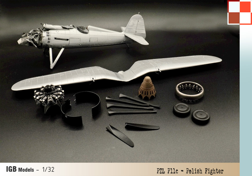 [IBG Models]  1/32 - PZL P.11c Polish Fighter  (p11c) Amay