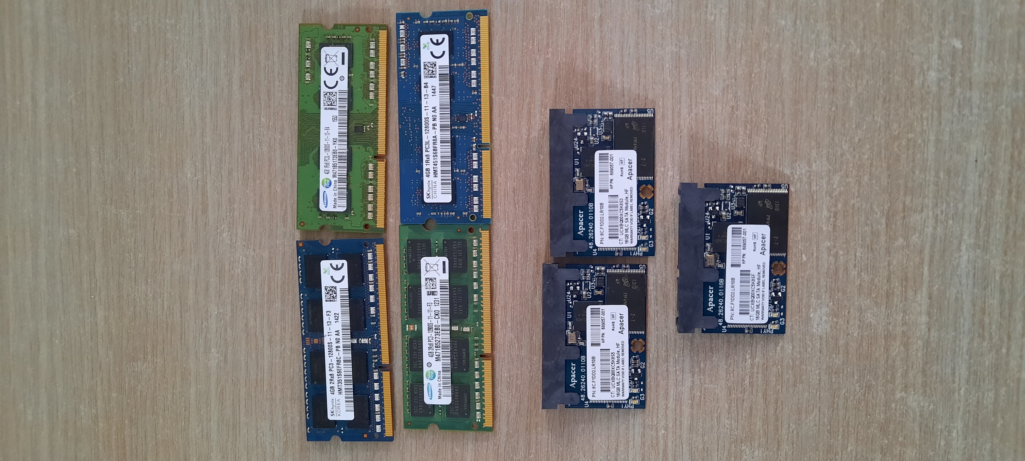 (vds) ram DDR3 SO-DIMM,pc12800 pour portable + hdd 16gb Auov