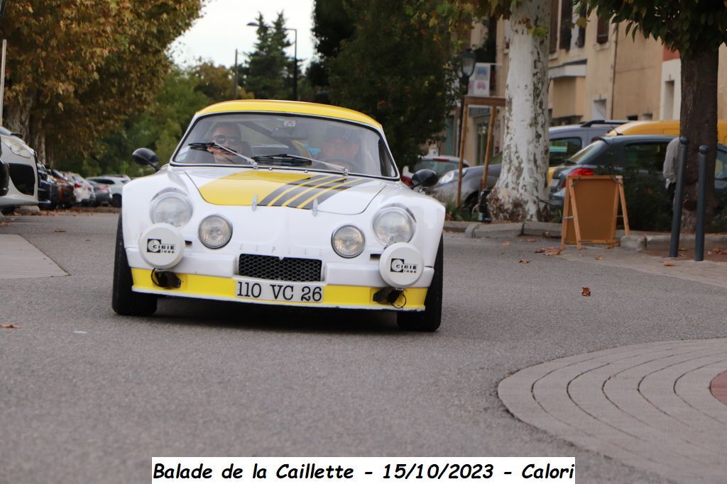[26] 15/10/2023 - 13ème Ronde de la Caillette I1pt