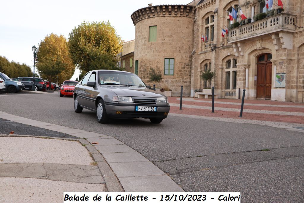 [26] 15/10/2023 - 13ème Ronde de la Caillette R8x7