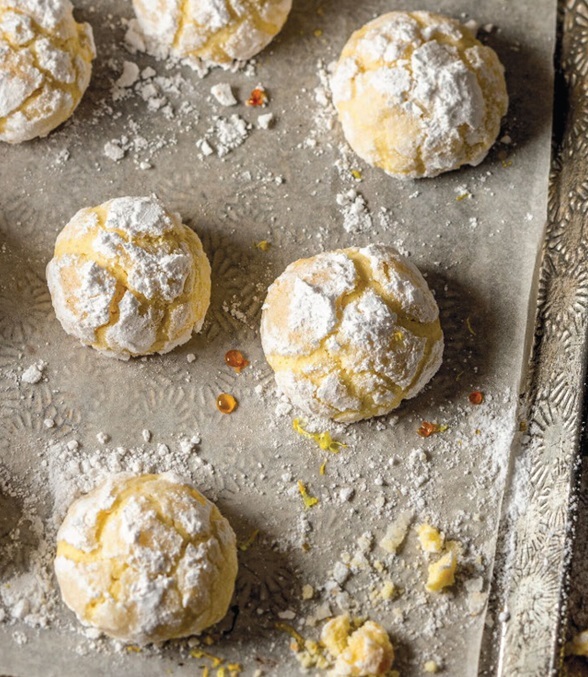 Biscuits craquelés au citron (Lemon crinkles) Qn5h