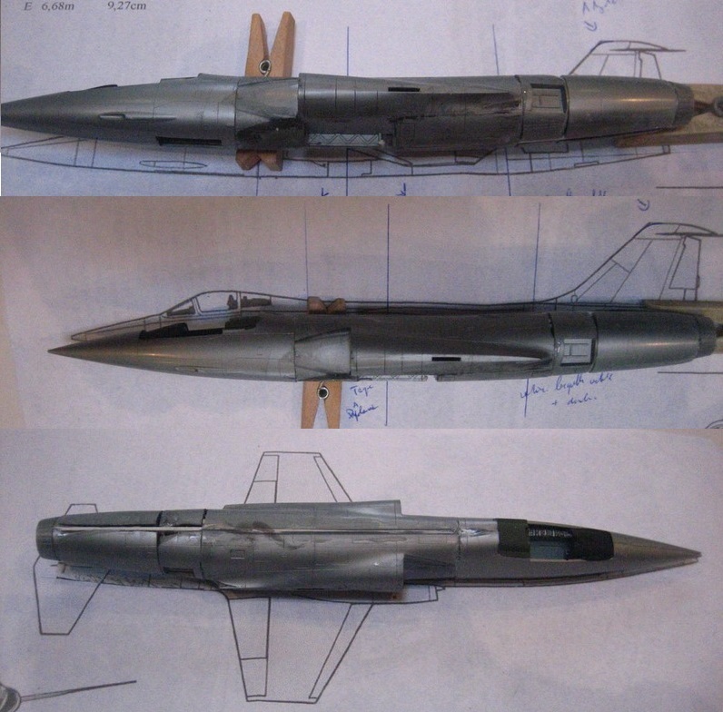 1/72 - LOCKHEED XF-104 - ESCI R5db