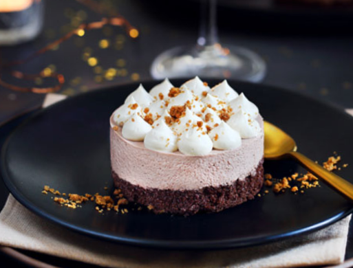 Gâteau mousse au chocolat/spéculoos Vwff