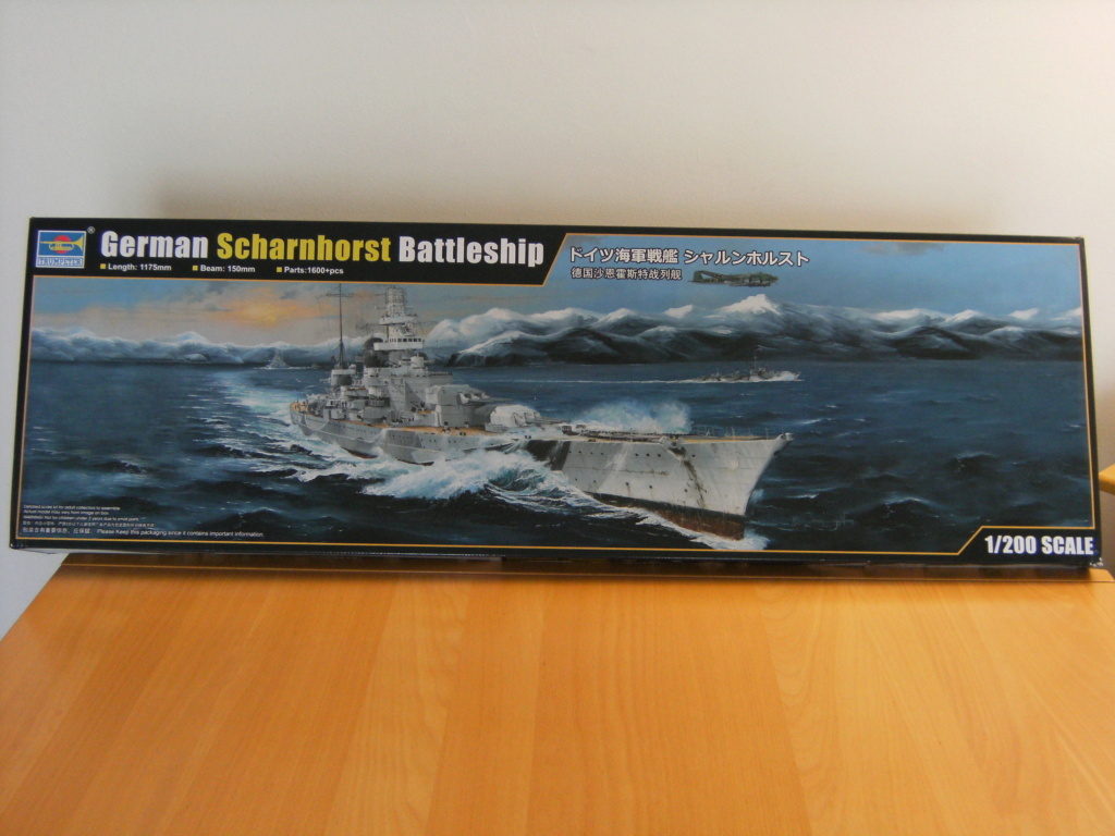 Scharnhorst au 1/200 de chez trumpeter .  Zr9k
