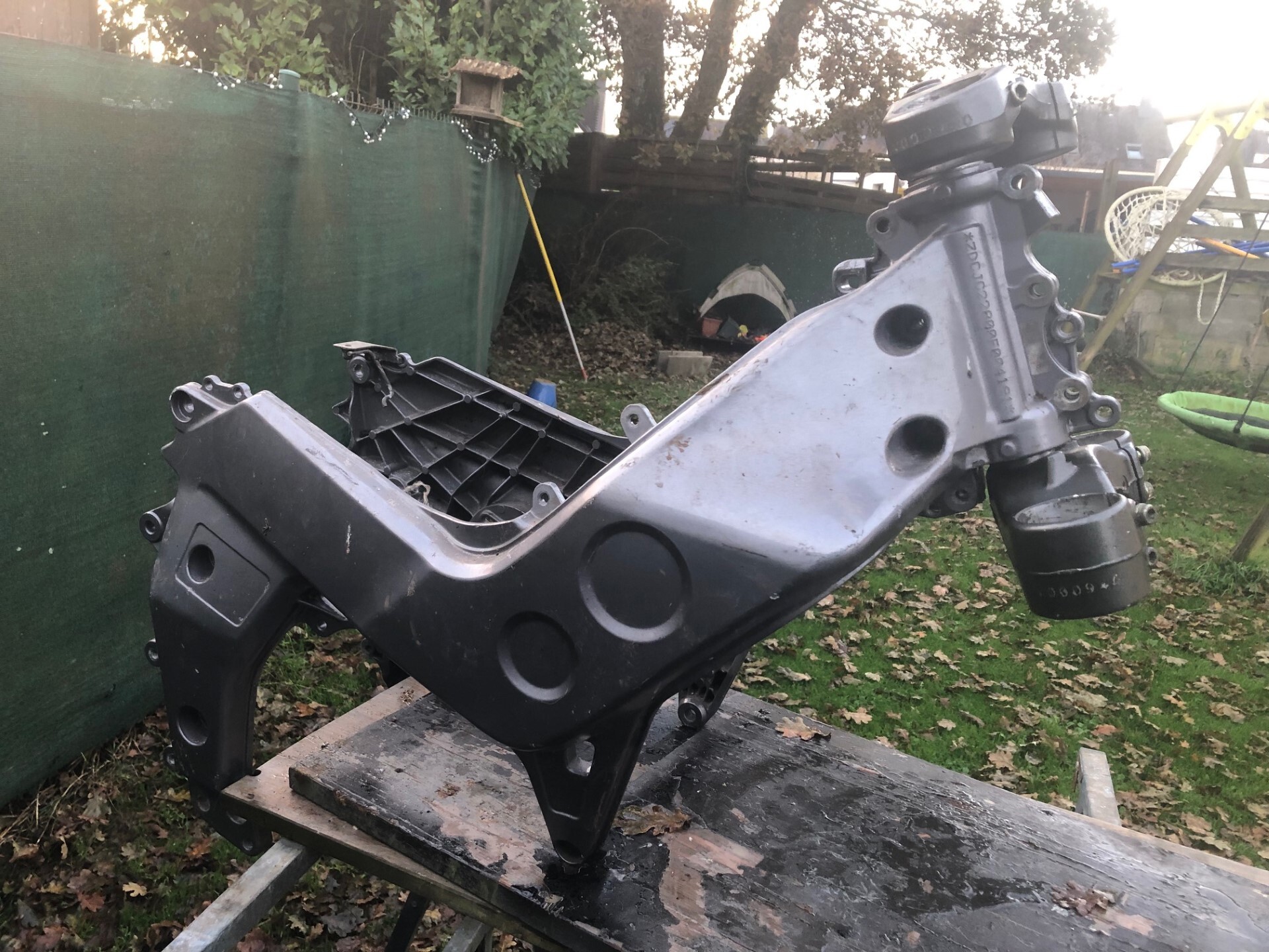 montage fourche inversée sur nsr 125 08n7