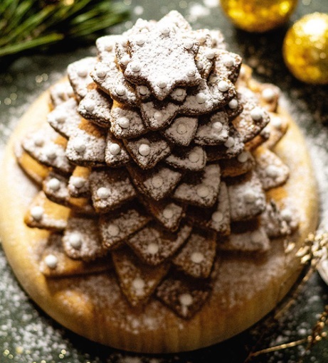 Gâteau sapin en biscuits 1ieq