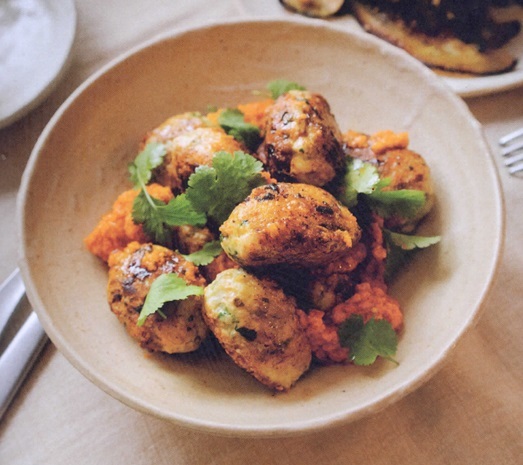 Quenelles de poulet aux tomates séchées H3l5