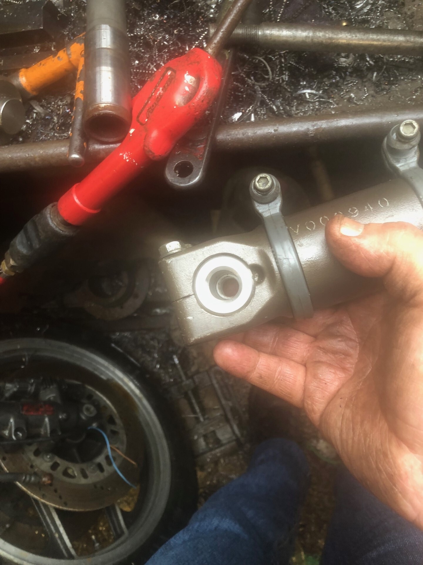 montage fourche inversée sur nsr 125 Qqma