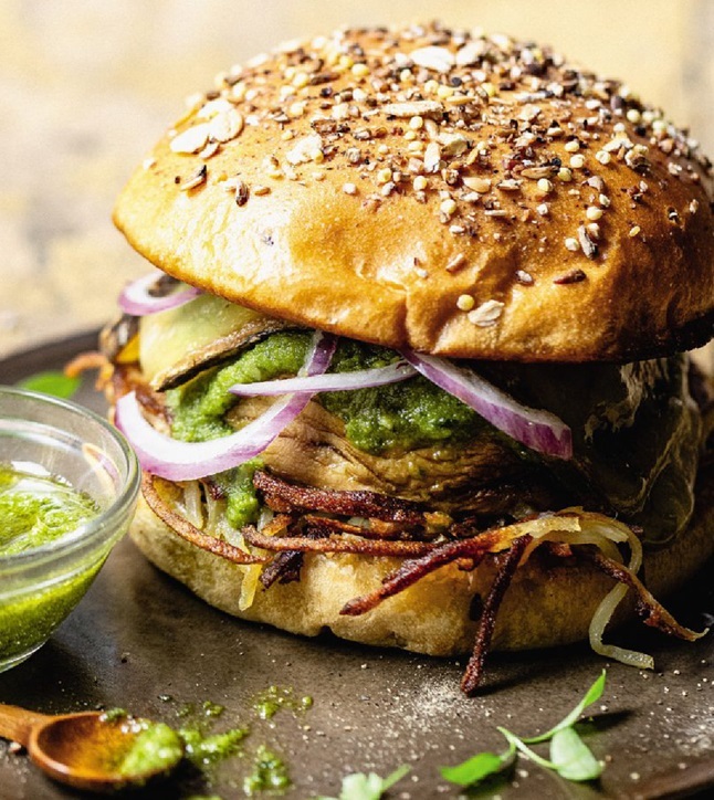 Burger à la tomme du névet Muyf