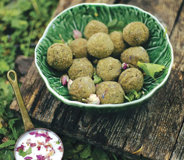 Falafels à l'ail des ours S3x7