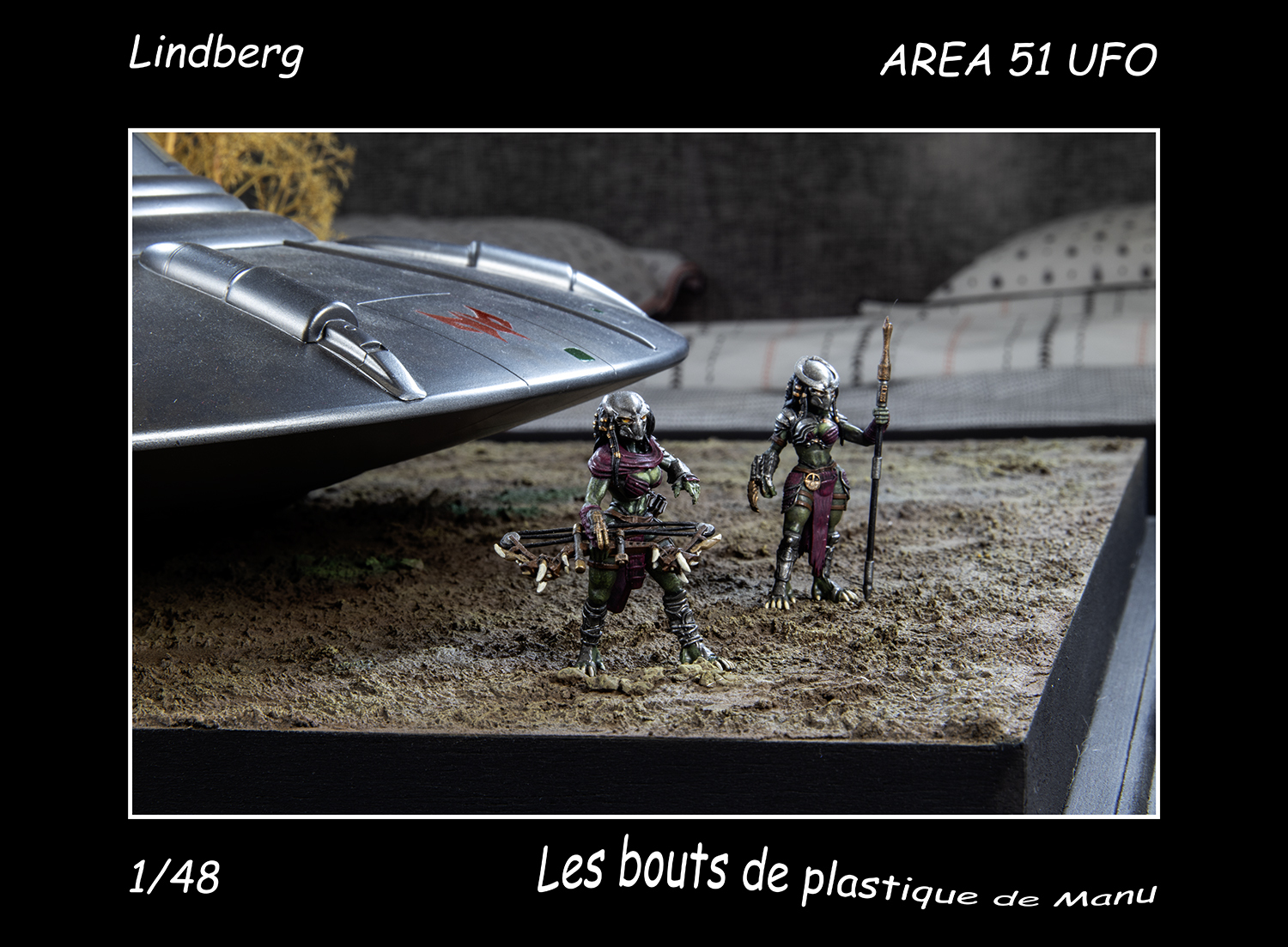 [Lindberg] 1/48 AREA 51 UFO Ty6k