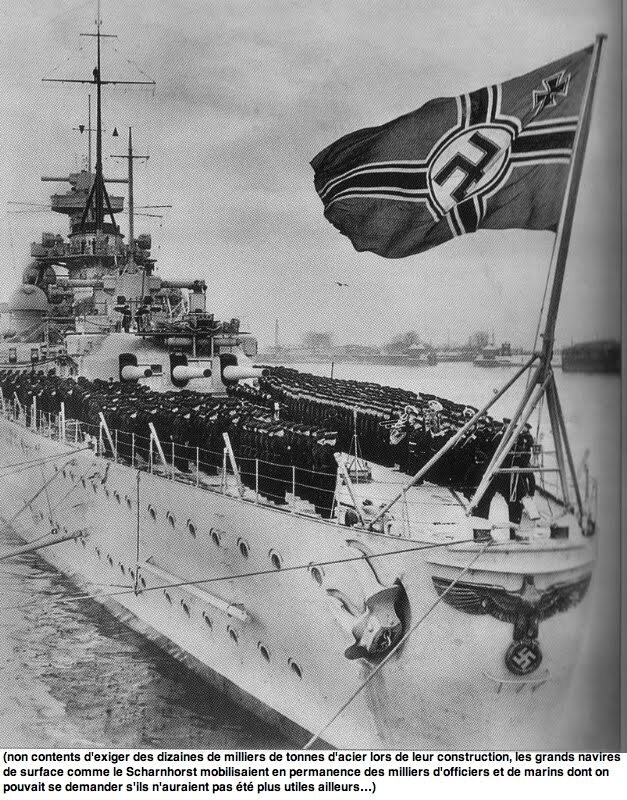 Scharnhorst au 1/200 de chez trumpeter .  Jnxc