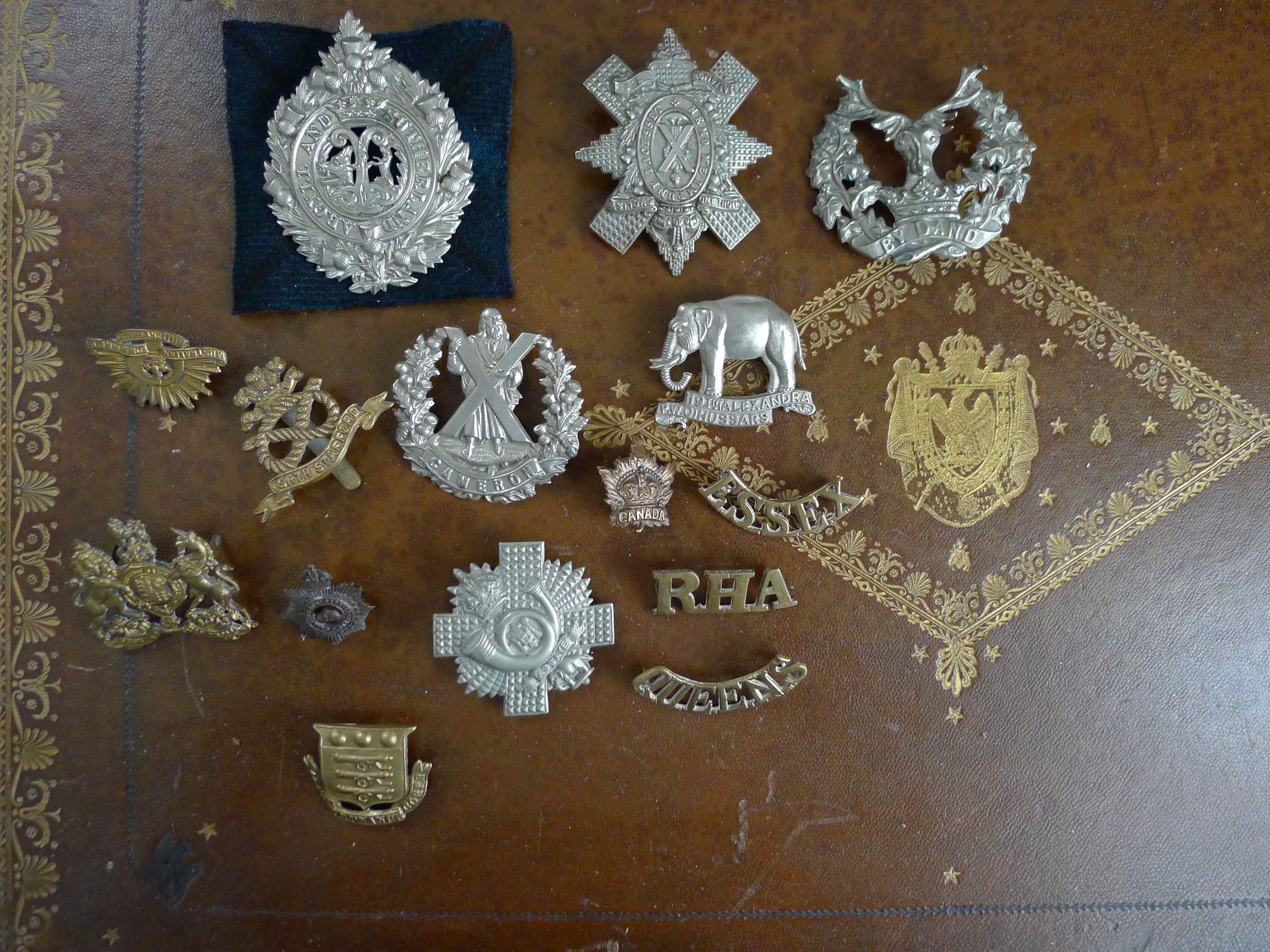 Lot de cap badges à identifier et estimer 3ygc