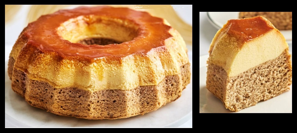 Gâteau-flan au caramel Op4d