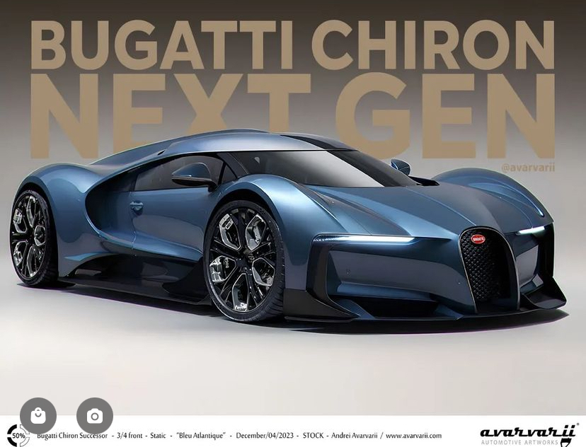 2026 - [Bugatti] Chiron successeur Rfzp