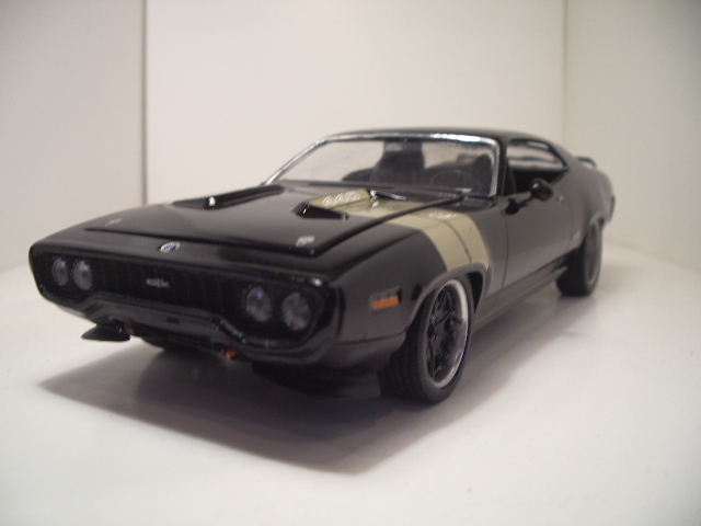 Plymouth GTX 1971 Dominic Toretto de chez revell au 1/24 92lw