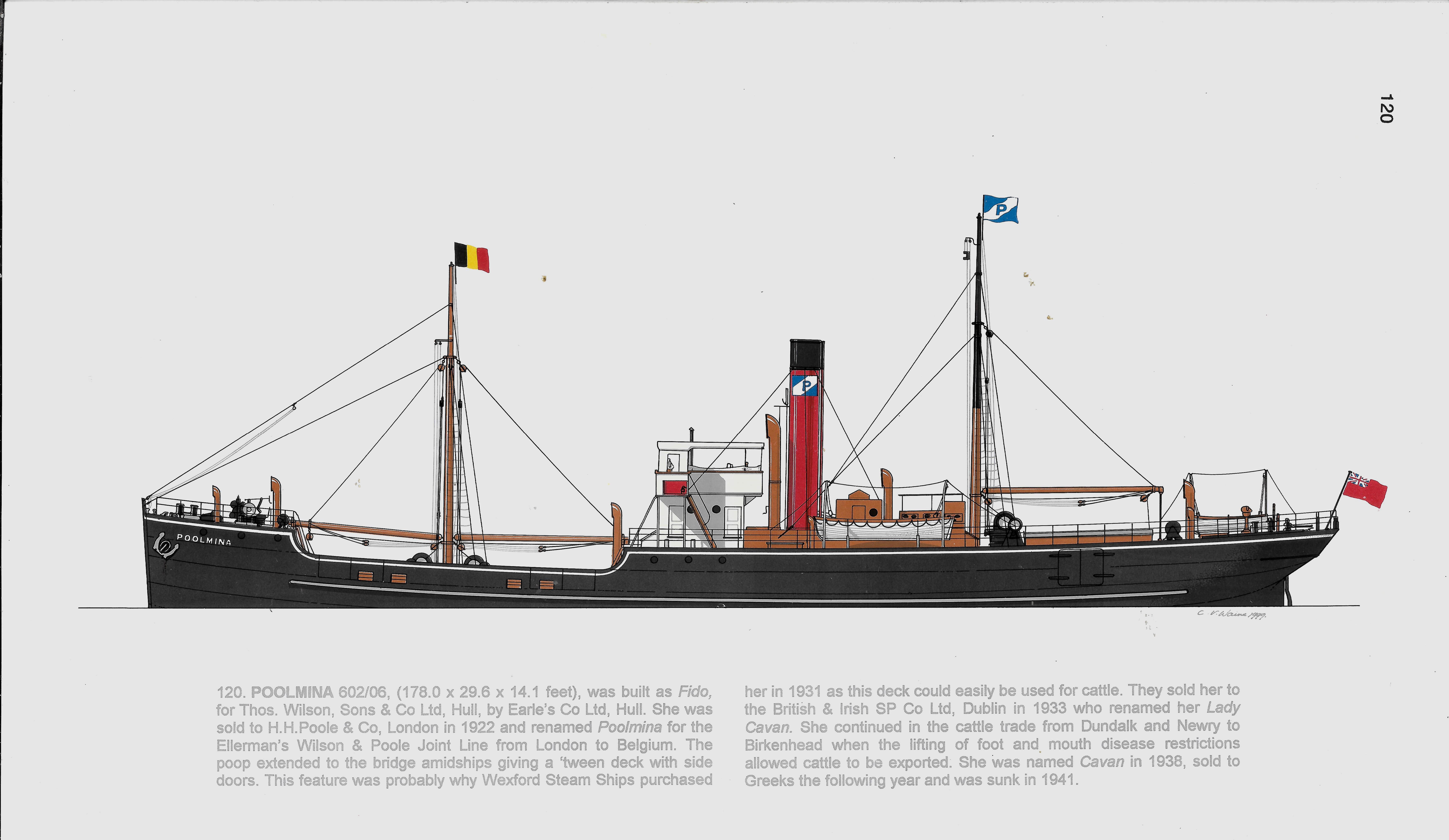 Cargo Mercantic [rénovation navigant Billing Boats 1/50°] de Hub92 - Page 2 Cyuo