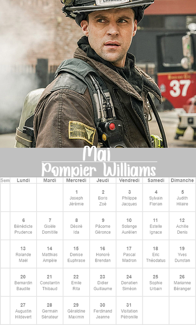 Calendrier des pompiers 2024 K4rv