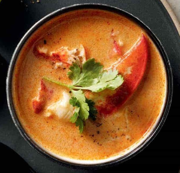 Bisque de homard à la thaïe Kqwm