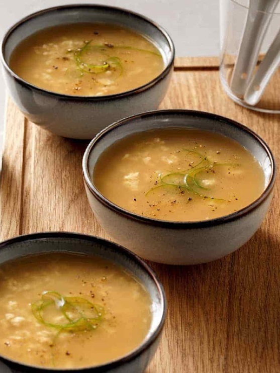 Soupe miso citron/gingembre N3mh