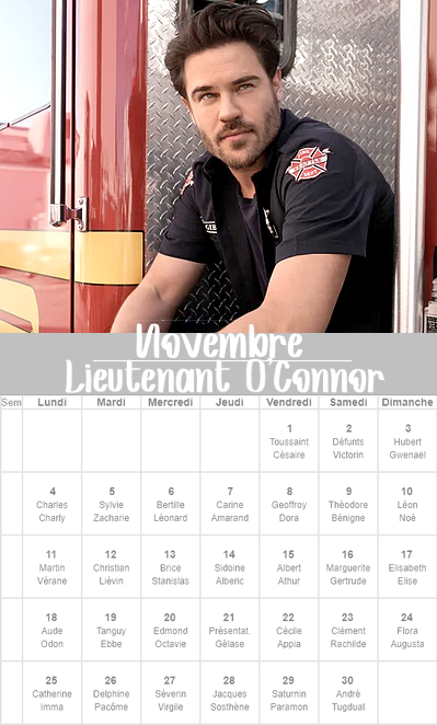 Calendrier des pompiers 2024 Wgld