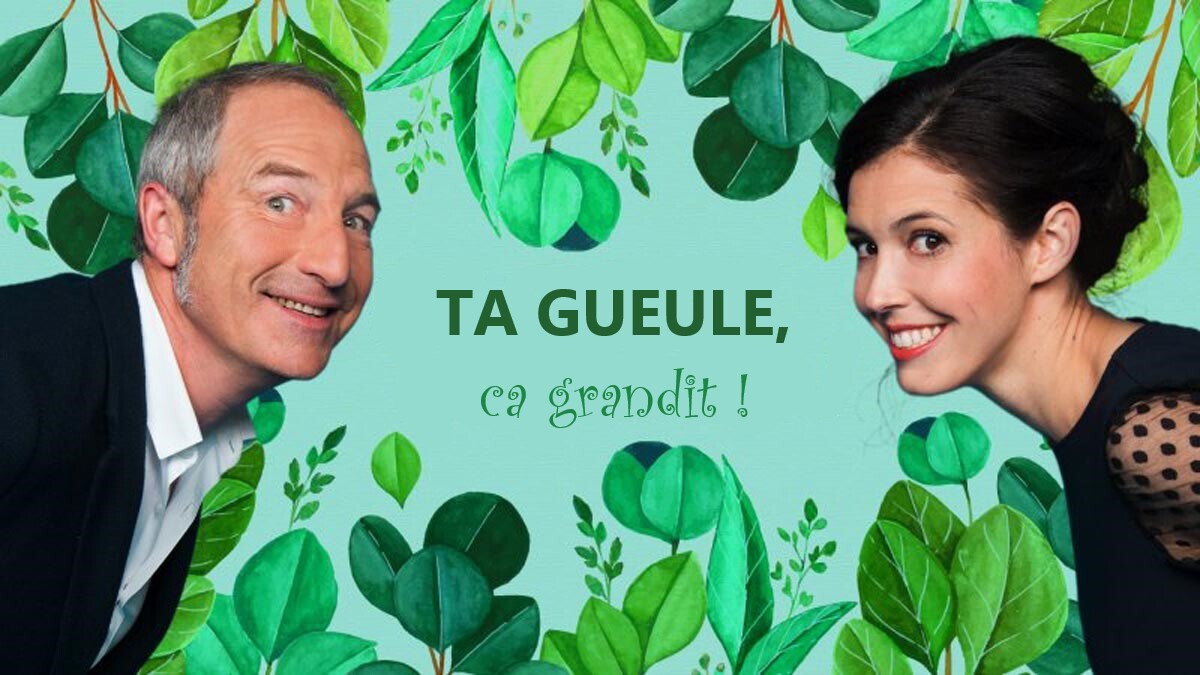 « Ta gueule, ça grandit ! », émission présentée par Edmond Majan et Adriana Papavèr