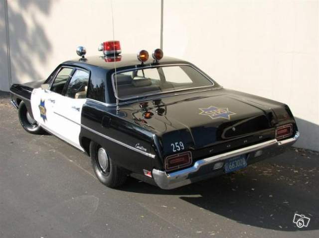 Ford Galaxie voiture de police de chez amt au 1/25. Hl8f
