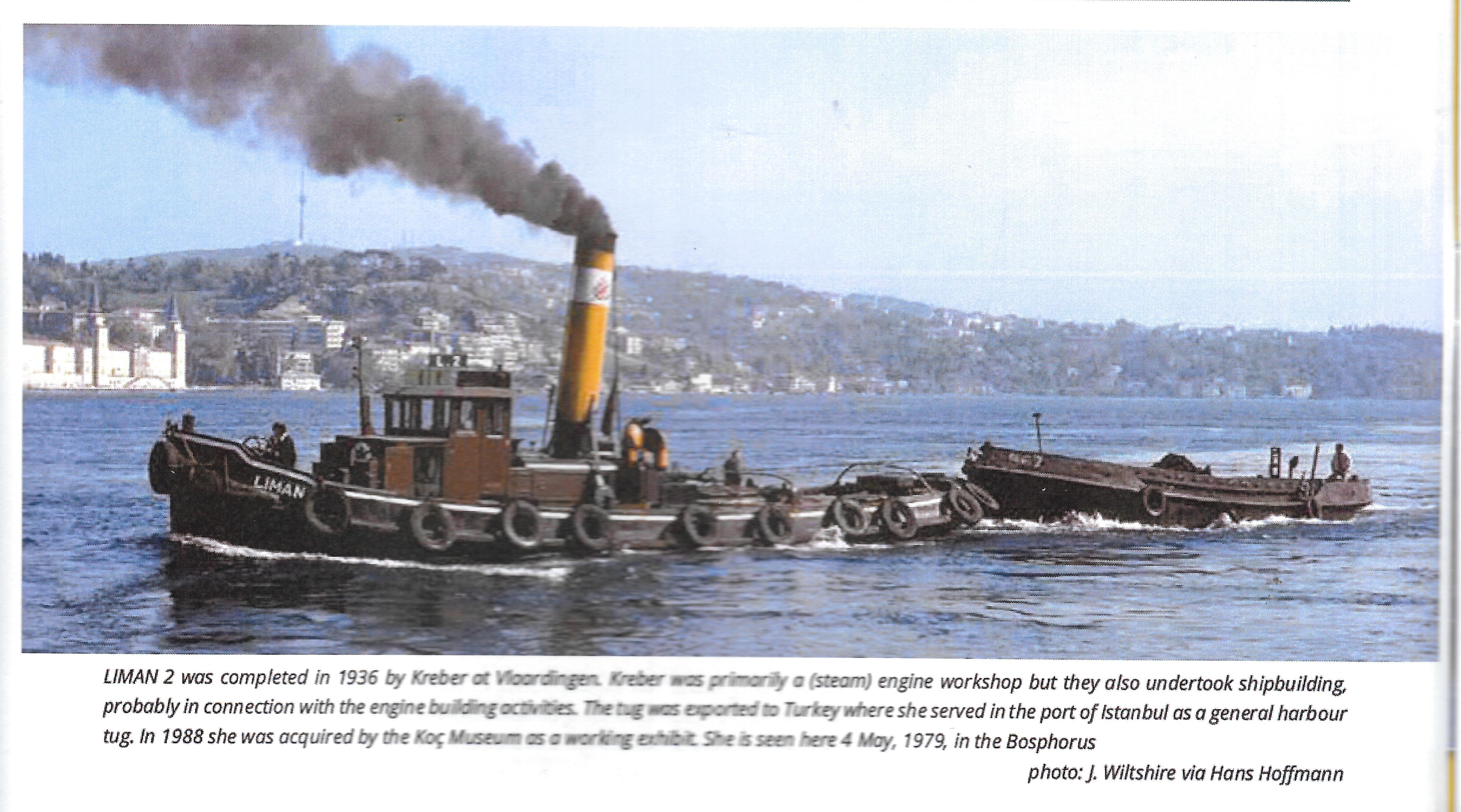 Remorqueur Liman2 - Port d'Istanbul [navigant vapeur - Turkmodel 1/20°] de astronome 4kpc