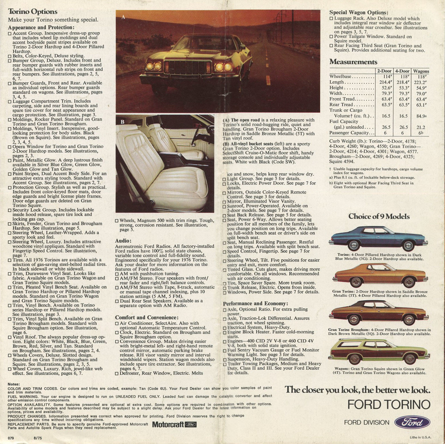 Ford Gran Torino 1976 de chez revell au 1/25.  H20j