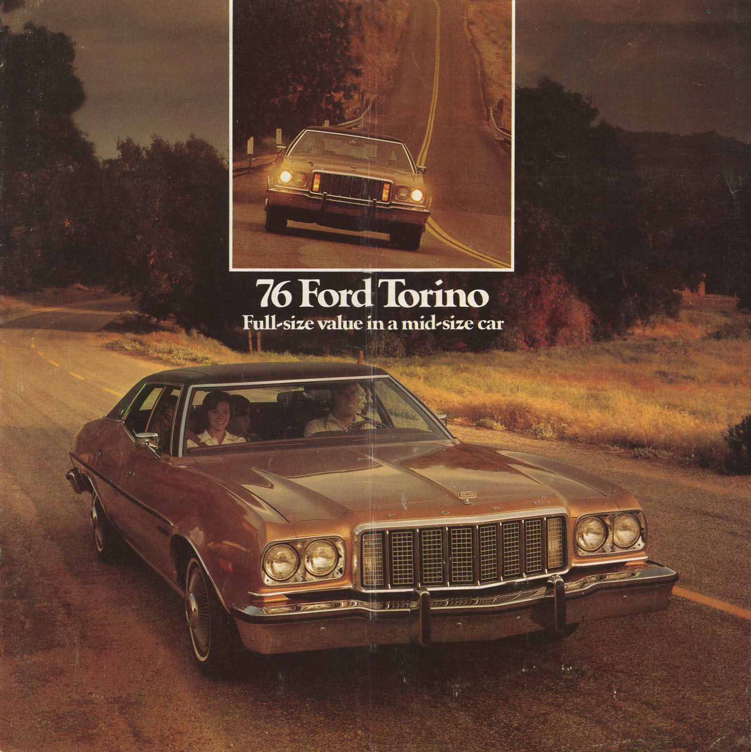 Ford Gran Torino 1976 de chez revell au 1/25.  Yba5