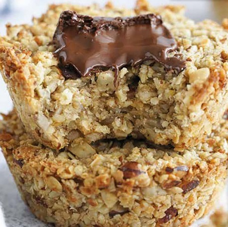 Muffins granola/chocolat Bq0l