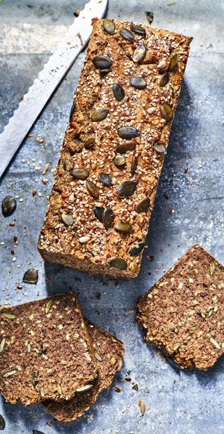 Pain de lentilles aux graines Jo9z