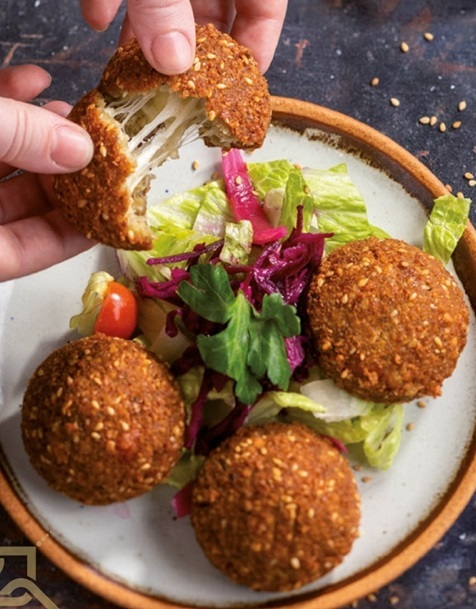 Falafels au halloumi Kwpw