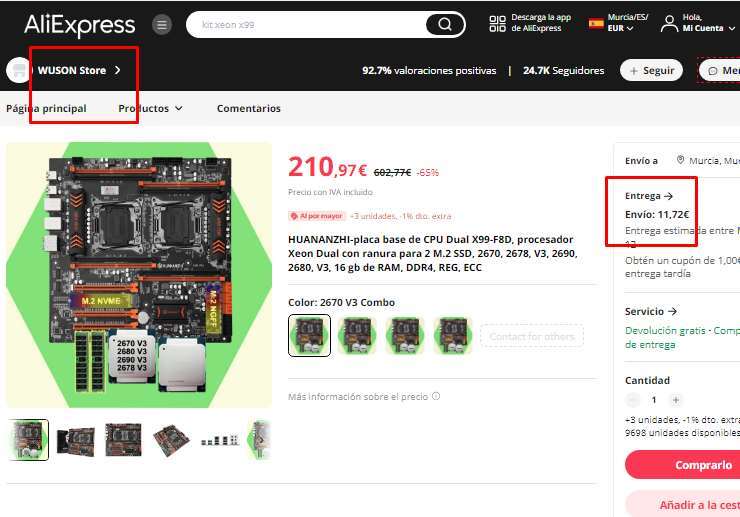 store wuson aliexpress